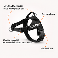 VINISSE Pettorina Anti-Tiro per Cani